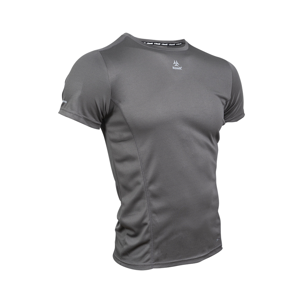 Camiseta deportiva para Hombre-Pioneer termofit Gris